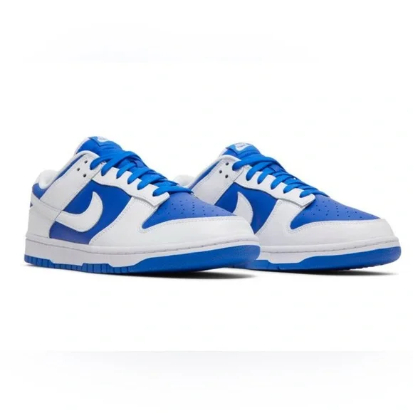 Dunk Low Racer Blue White - Picture 1 of 2